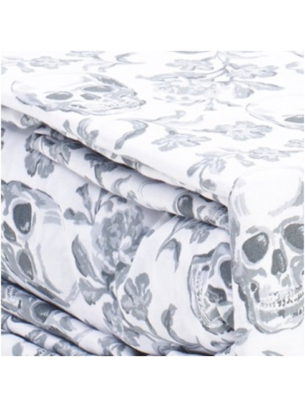 RACHEL ZOE Cotton Girly Skull Sheet Set - Picture 4 of 6